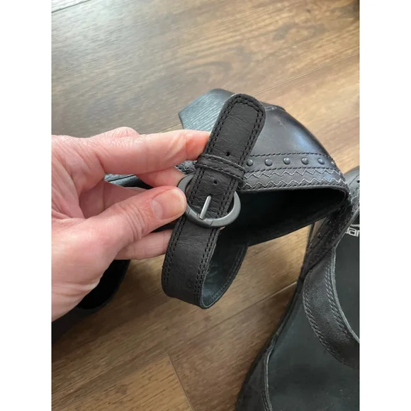 Dansko Makenna leather Mary Jane heeled clog size 39 - Picture 9 of 13